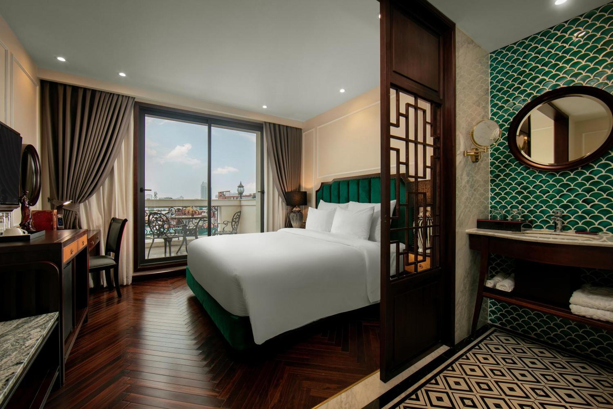 Gm Premium Hotel Hanoi Exteriör bild