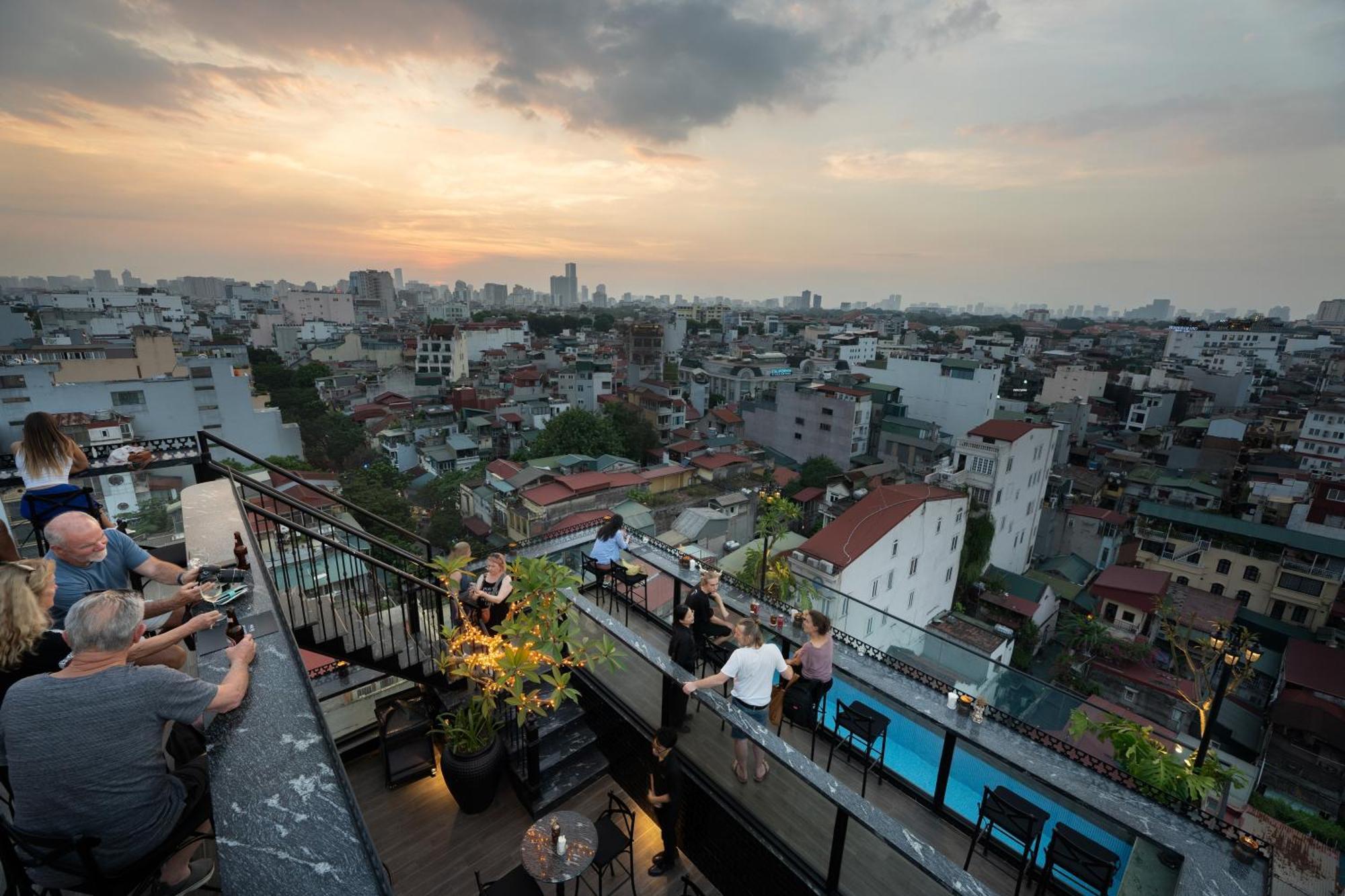 Gm Premium Hotel Hanoi Exteriör bild