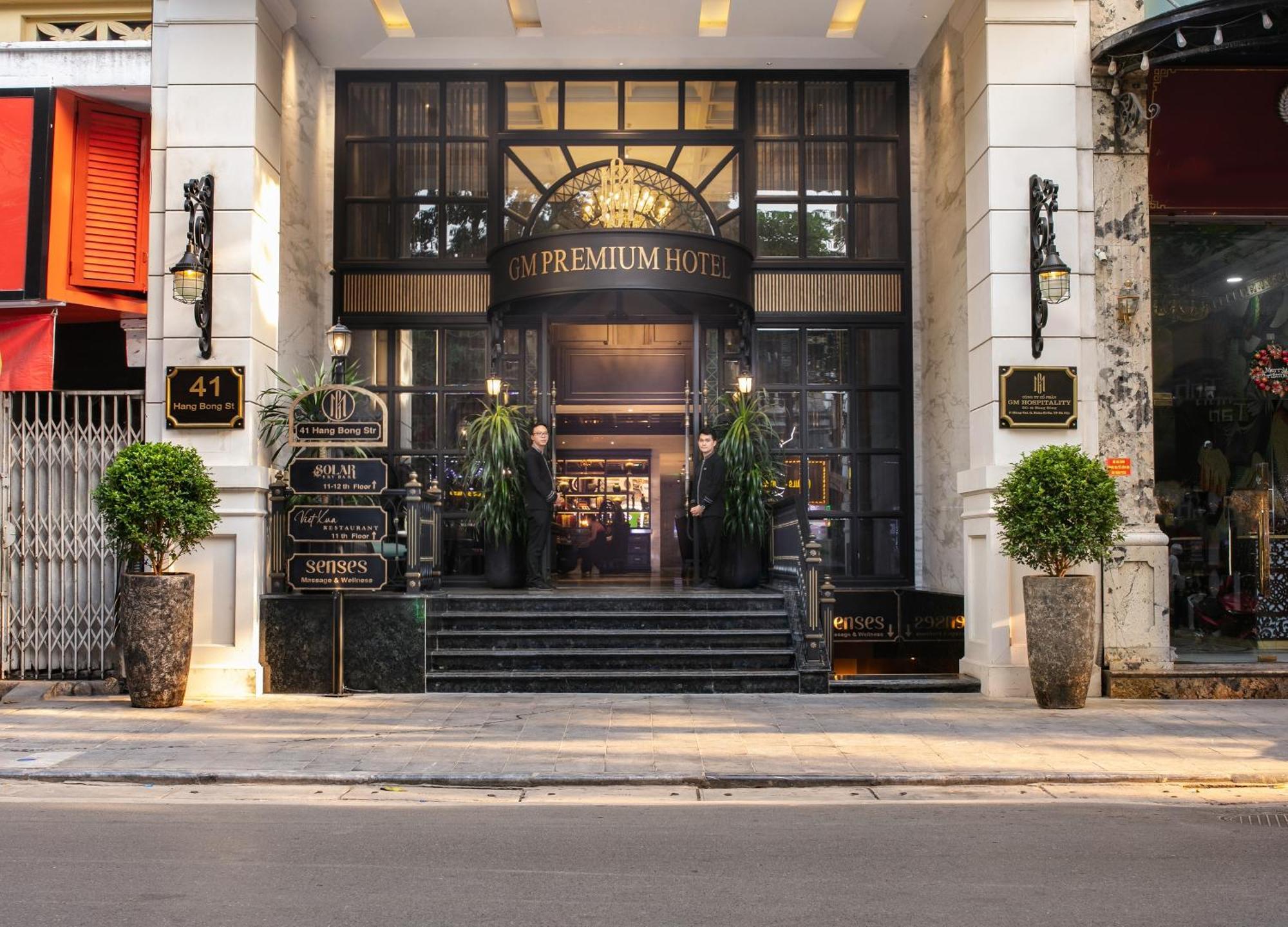 Gm Premium Hotel Hanoi Exteriör bild