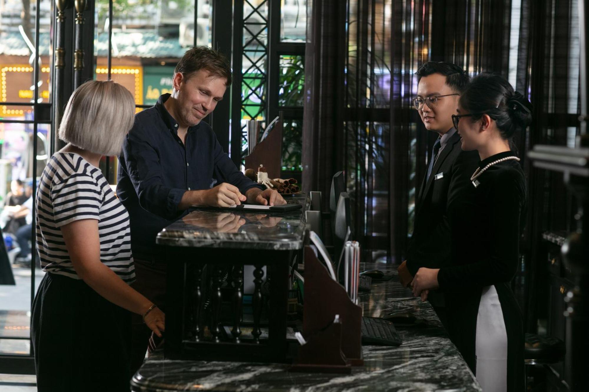 Gm Premium Hotel Hanoi Exteriör bild