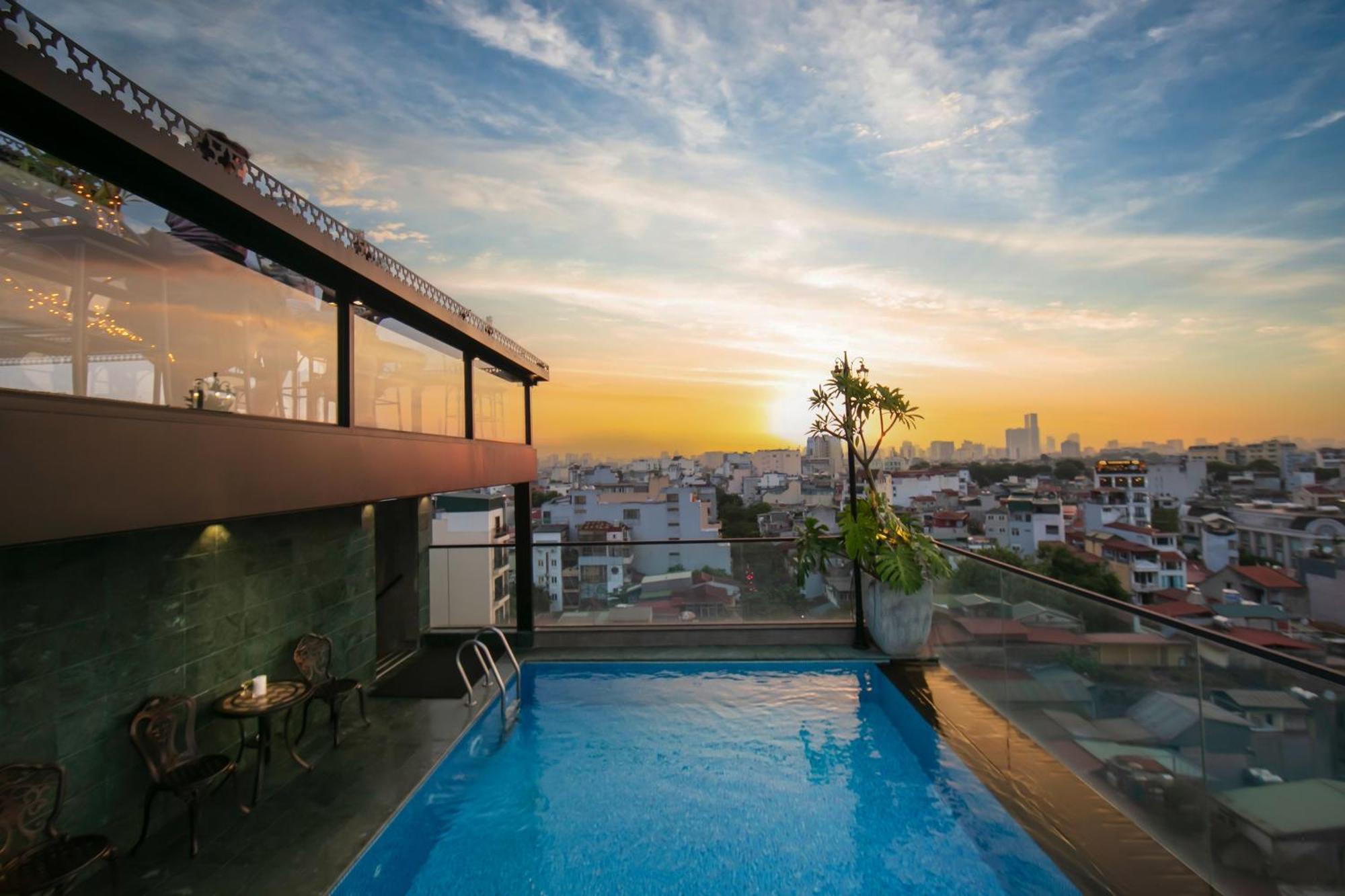 Gm Premium Hotel Hanoi Exteriör bild